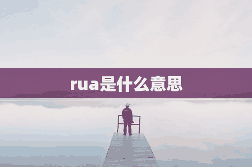 rua是什么意思